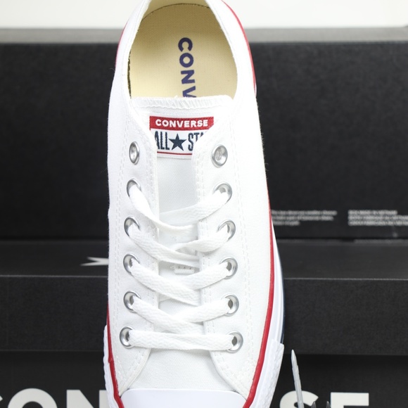 Converse Classic Optical White All Star Low Tops - Picture 2 of 7